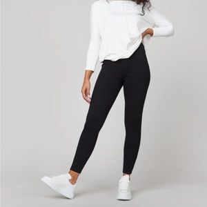 Spanx Jean-ish Black Leggings Large